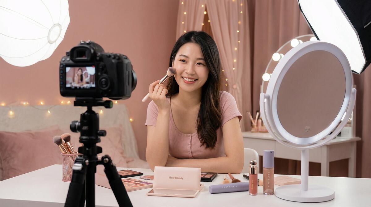 狼导航app美妆视频教程